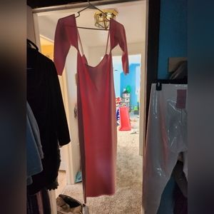 Bardot dress pink large